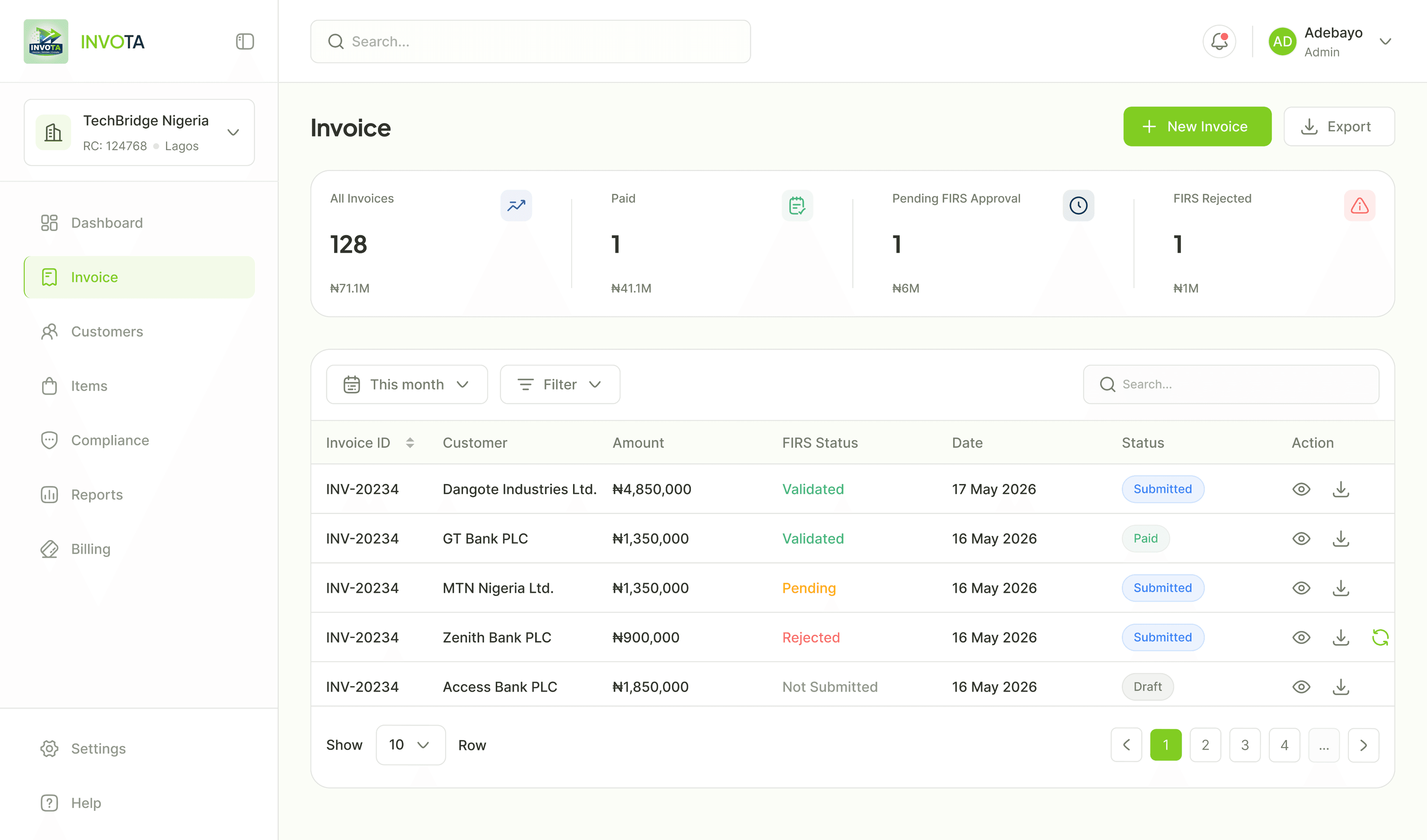 E-Invoicing